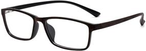 img 2 attached to Stylish TR90 Frame Eyeglasses: A Perfect Choice for Men and Women (-0.50 to -6.00)