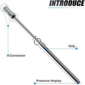 img 1 attached to MEANLIN MEASURE Straight Gauge，Dual 5Pcs，Pressure