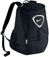 🎒 black nike club team backpack logo