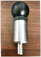 🔩 plastic knurled plunger length with enhanced diameter logo