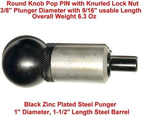 img 2 attached to 🔩 Plastic Knurled Plunger Length with Enhanced Diameter