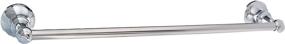 img 1 attached to Chrome 18-Inch Towel Bar from Moen DN4418CH Vale Collection - Enhancing Your Bathroom Decor