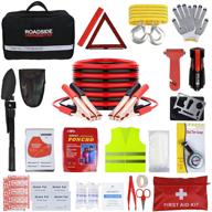 🚗 iswees car emergency kit: ultimate roadside assistance tool with jumper cable, shovel & more! logo