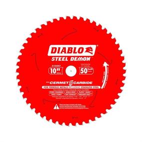 img 3 attached to 🔍 Freud Diablo 10x50x1 Ferrous CERMET CSB, Multi-Purpose, One Size (D1050CF)