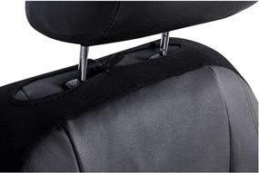 img 2 attached to Enhanced Road Comforts Low Back Car Seat Covers, Thickened Back Support, Airbag Compatibility, Universal Fit for Cars, Trucks, Vans, SUVs