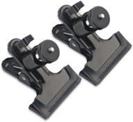 📸 mdw 2-piece tripod clip clamp mount for htc vive/vive pro and oculus rift with 360° swivel tripod mini ball head, standard 1/4" screw – for slr, digital slr, and video cameras logo