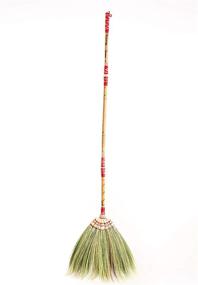 img 2 attached to 🧹 SN SKENNOVA 4 in 1 Natural Grass Broom Set: Traditional Thai Handmade Broom for Efficient Sweeping - Ideal for Kitchen & Asian Décor (24", 34", 44", 58")