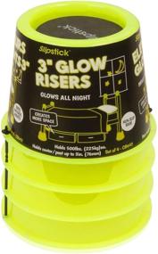 img 4 attached to Slipstick CB643 3” Lift Glow Furniture Risers - Increase Bed Height & Track in the Dark (Set of 4) – Heavy Duty Design, Supports 2,000 lbs - 4 Count