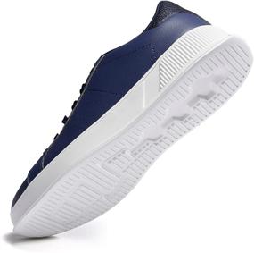 img 1 attached to KPP White Walking Plain Shoes Men's Shoes in Athletic