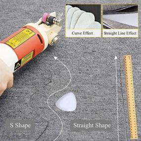 CGOLDENWALL Large Electric Rotary Fabric Cutter Cloth Cutter Cutting  Machine Electric Rotary Scissors Industrial Grade for 1 inch Multi-Layer  Cloth