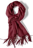 🎁 elegant silky pashmina scarves: perfect gifts for women, mom, girlfriend - ideal for valentine's, birthday, anniversary logo