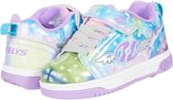 heelys girls little purple rainbow girls' shoes and athletic: vibrant and versatile footwear for active girls logo