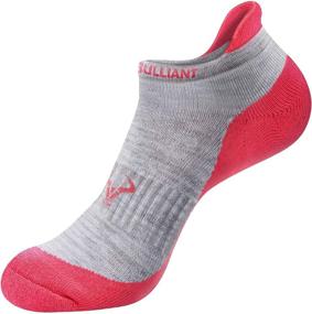 img 3 attached to 6 Pairs of Women's Athletic Socks: BULLIANT Running Socks with Heel Tab and Full Cushioning