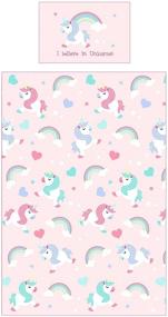 img 1 attached to I Believe in Unicorns 2 Piece UK Single/US Twin Sheet Set for Magical Dreams