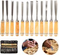 enhance your woodworking skills with myoyay wood carving tools - full size chisel set for beginners logo