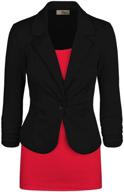 🧥 usa-made hybrid & company women's casual office blazer jacket for work logo