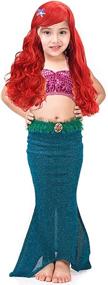 img 1 attached to 🧜 Enchanting Mermaid Starfish Princess Costume for Christmas and Halloween Celebration