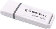 sekc 128gb usb 3.1 flash drive - high-speed r/w 40/20 mb/s - sdu50128g logo
