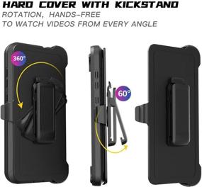 img 1 attached to Shockproof Protection Kickstand Holster Samsung