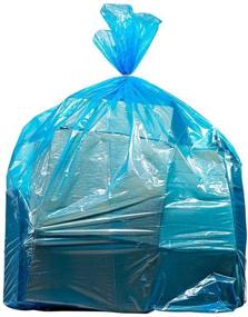 img 1 attached to Plasticplace 12-16 Gallon Blue Recycling Bags - 24x31, 250/Case