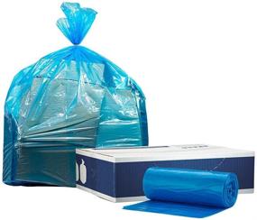 img 2 attached to Plasticplace 12-16 Gallon Blue Recycling Bags - 24x31, 250/Case