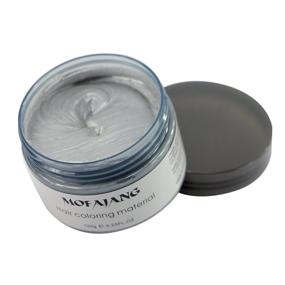 img 3 attached to 🔲 Mofajang Hair Wax Dye: Natural Gray Color Pomade for Temporary Washable Styling
