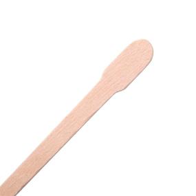 img 2 attached to 🔥 Senkary 600-Piece Small Waxing Sticks: Wooden Wax Applicator Spatulas for Hair Eyebrow Nose Removal (With Handle)