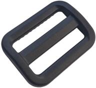 🔀 30 pcs 1 inch plastic triglides slides: perfect webbing fasteners for straps & backpacks logo