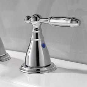 img 1 attached to Widespread Bathroom Sink Faucet PHIESTINA Lavatory WF008 4 C