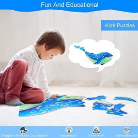 img 1 attached to 🧩 Puzzles Toddler Collection: The Perfect Christmas Birthday Gift