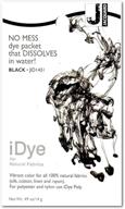 🌑 jacquard idye poly: black - high-quality polyester dye for vibrant, long-lasting black coloration logo