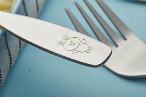 img 2 attached to ANNOVA Silverware: Stainless Kids' Flatware for a Fun and Stylish Home Store Experience