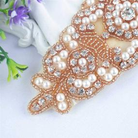 img 2 attached to ShiDianYi Wedding Sash Rhinestone Applique Women's Accessories and Belts