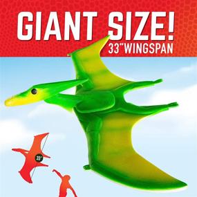 img 2 attached to GEOGLIDE Pterodactyl Glider Kit with 33" Wingspan - Perfect for Thrilling Flights