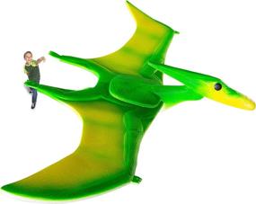 img 4 attached to GEOGLIDE Pterodactyl Glider Kit with 33" Wingspan - Perfect for Thrilling Flights