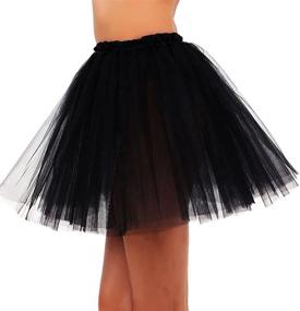 img 3 attached to 💃 Stylish Jasmine Tutus for Women: 3 Layered Tulle Running Tutu Skirts for Active Fashionistas