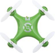 ✈️ cheerson cx-10 mini rc quadcopter toy helicopter - enhanced 2.4g 4ch 6 axis with led lights logo