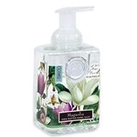 🌸 magnolia foaming soap by michel design works, 17.8-fluid ounces logo