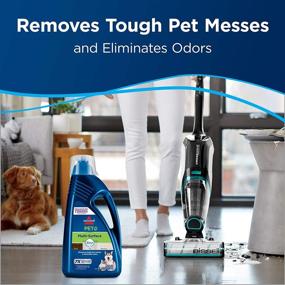 img 2 attached to 🐾 BISSELL Multi-Surface Pet Formula with Febreze Freshness for Crosswave (80 oz) – The Ultimate Cleaning Solution for Pet Owners