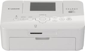 img 4 attached to 🖨️ Discontinued White Canon SELPHY CP910 Compact Photo Printer: Portable Wireless Color Printing
