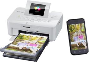 img 3 attached to 🖨️ Discontinued White Canon SELPHY CP910 Compact Photo Printer: Portable Wireless Color Printing