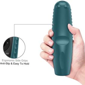 img 1 attached to 📺 Fintie Silicone Protective Case for LG AN-MR600/ AN-MR650/ AN-MR18BA/ AN-MR19BA/ AN-MR20GA TV Remote Control: Anti-Slip, Anti-Lost, Shockproof Magic Remote Cover Sleeve - Dark Cyan