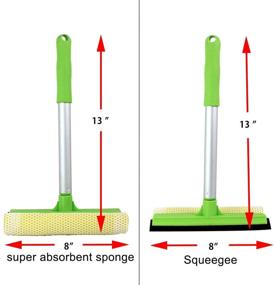 img 2 attached to 2-in-1 Window Squeegee Cleaning Tool & Car Washer - GLOYY Window Cleaner Squeegee with Washing Equipment