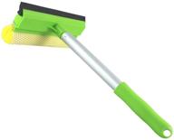 2-in-1 window squeegee cleaning tool & car washer - gloyy window cleaner squeegee with washing equipment logo