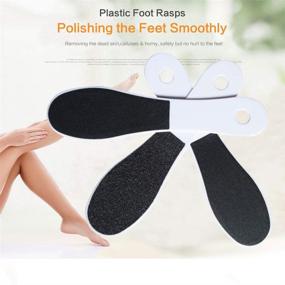 img 3 attached to Professional Double-Sided Foot File Set: Effective Foot Callus Remover and Dead Skin Exfoliator - 5pcs/Pack