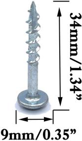 img 4 attached to FGen 200Pcs Square Groove Coarse