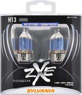 💡 enhance your visibility with sylvania h13sz.pb2 silverstar zxe high performance halogen headlight bulb (2 pack) logo