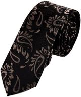 👔 ps1111 matching patterned husband epoint boys' accessories: perfect neckties pair for stylish young gentlemen logo