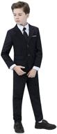 yavakoor formal tuxedo outfit wedding boys' clothing in suits & sport coats logo