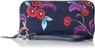 👛 stylish and secure: discover the vera bradley performance twill accordion wristlet with rfid protection logo